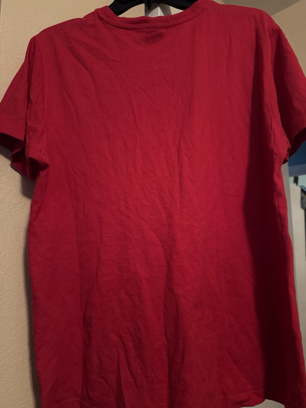 U.S. Polo Assn. T-Shirt Men's S Red Crew Neck Short Sleeve Knit Logo gallery
