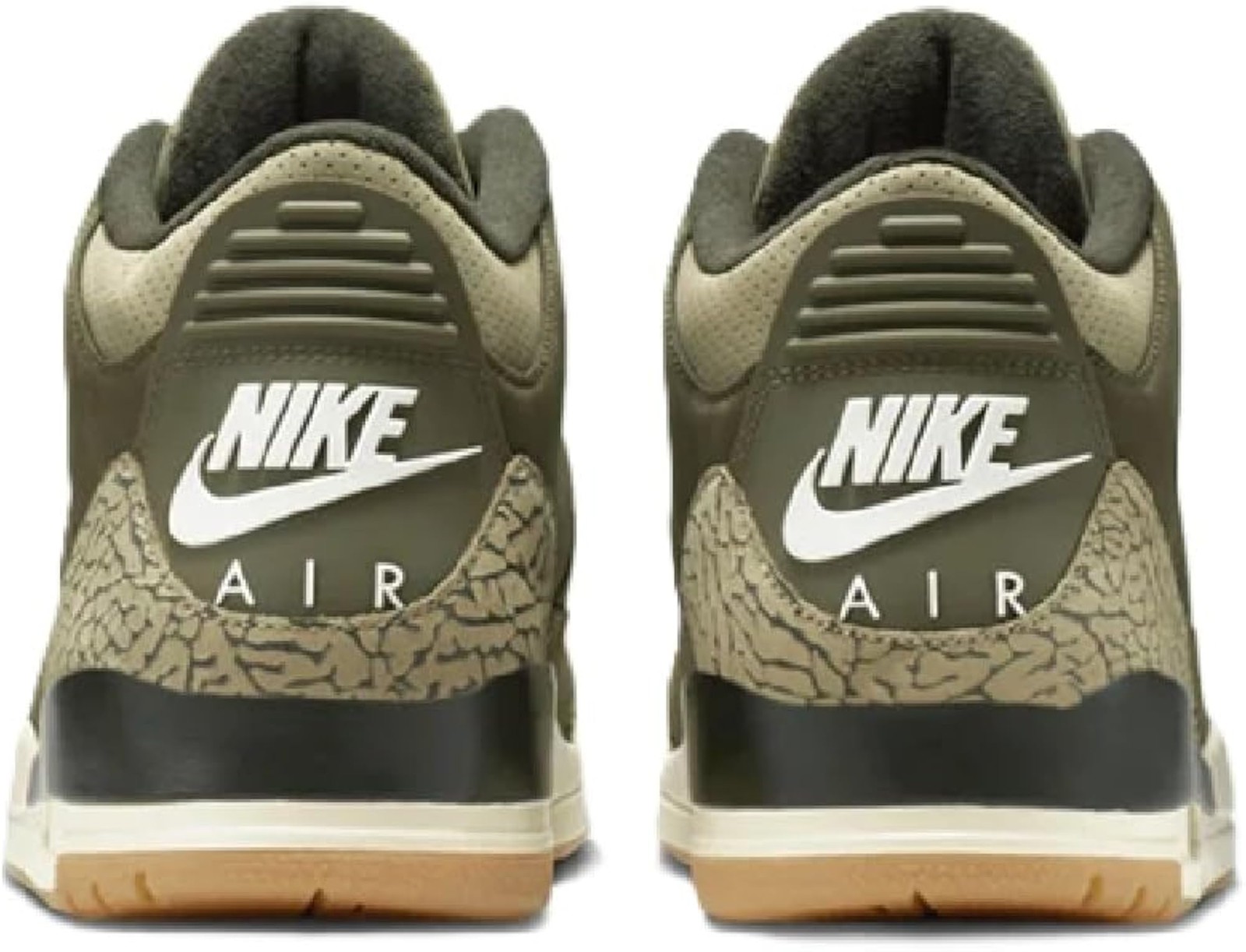 Jordan Air 3 Retro 'Medium Olive' (Olive Green) - Olive Green - 12 gallery