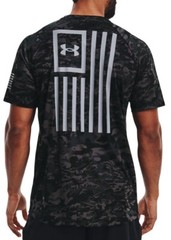 Under Armour USA Freedom Tech Dark Camo Shirt MENS 2XL NEW FAST SHIP