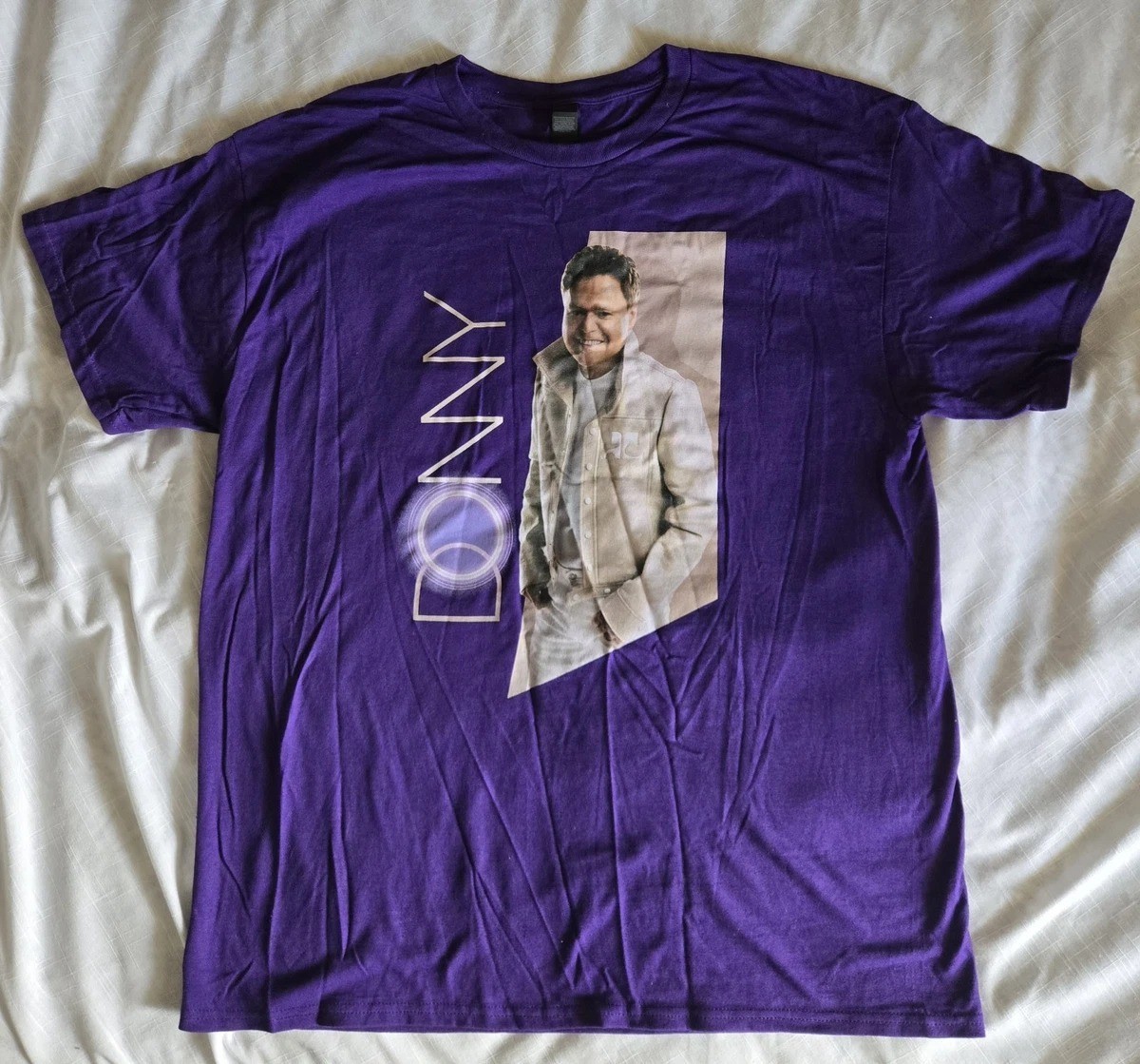 Rare Donny Osmond singer live in concert Unisex Shirt All Size LO772