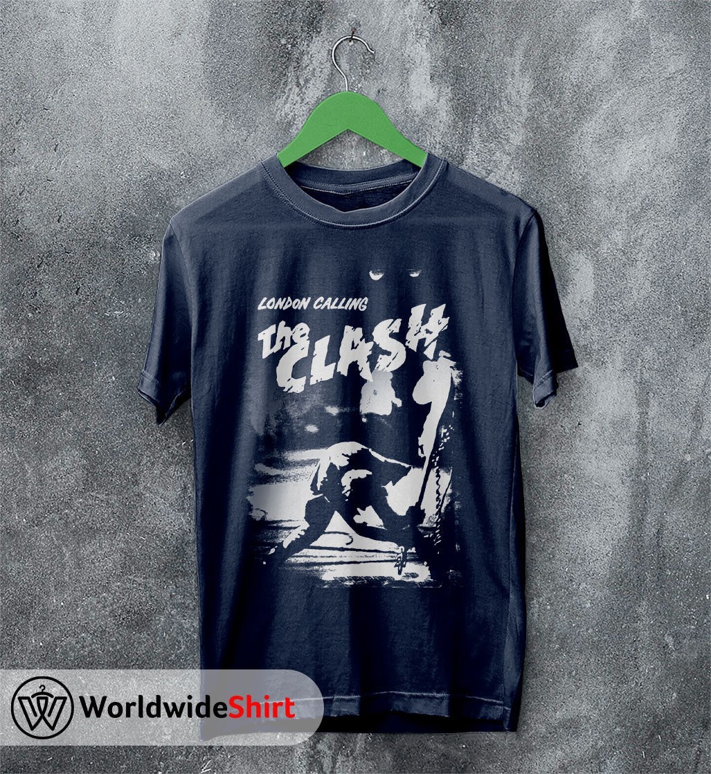 The Clash T Shirt The Clash London Calling T Shirt S-5XL DM111 FREE SHIPPING gallery
