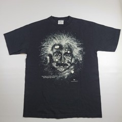 Vintage 1993 Albert Einstein Big Bang E=mc2 Space Galaxy GLOW IN THE DARK SIZE M