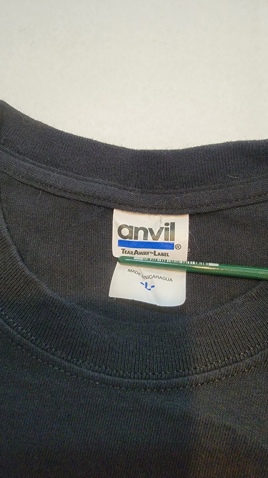 VINTAGE JOY DIVISION UNKNOWN PLEASURES GRAPHIC 00s Y2K TEE SIZE L Band Anvil Tee gallery