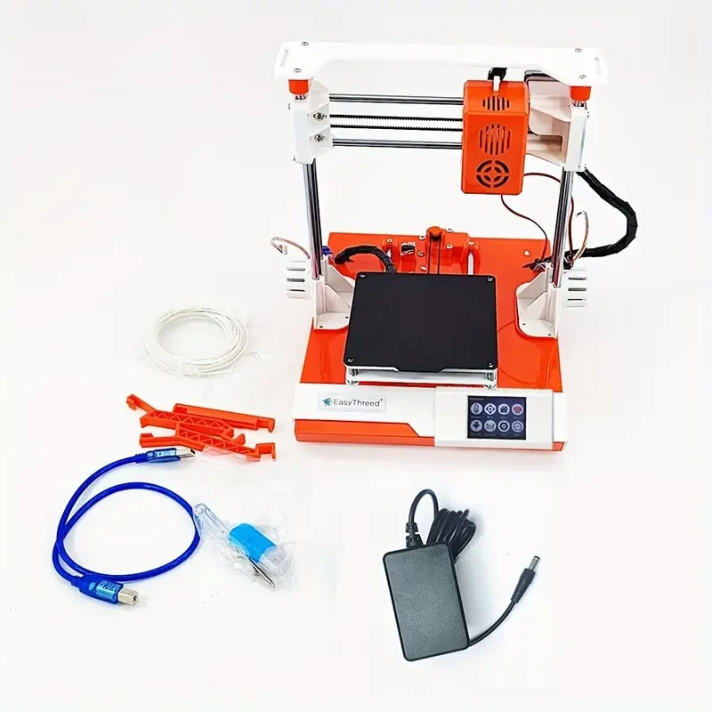 *NEW* EasyThreed K6 Mini 3D Printer – Touch Screen, PLA/TPU, Print Size 4x4x4″
