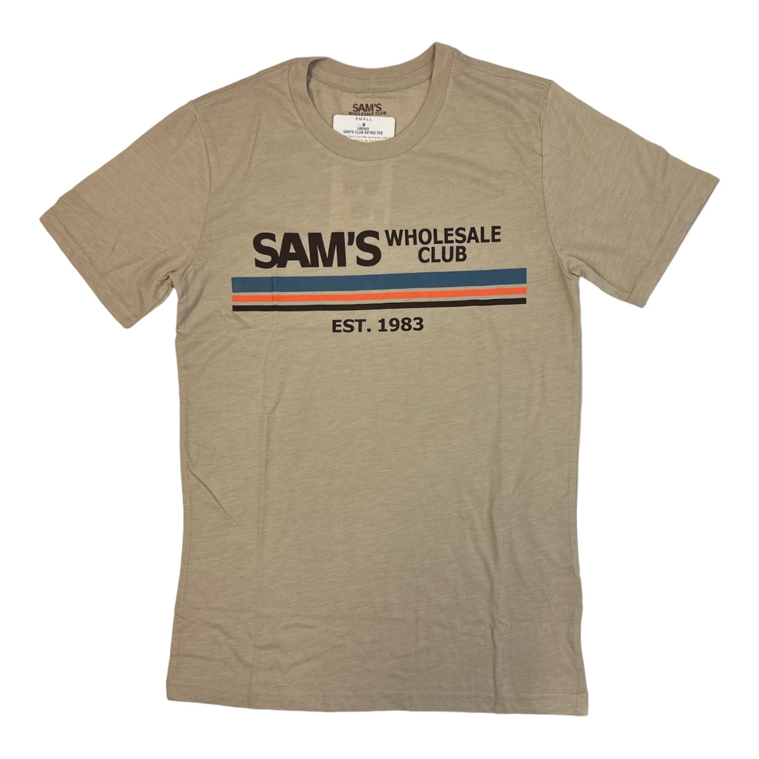 Sam's Wholesale Club Unisex Adult Graphic Print Short Sleeve Crewneck T-Shirt gallery