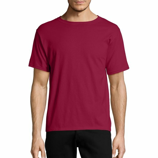 Hanes Men’s and Big Men’s Ecosmart Short Sleeve Tee Shirt