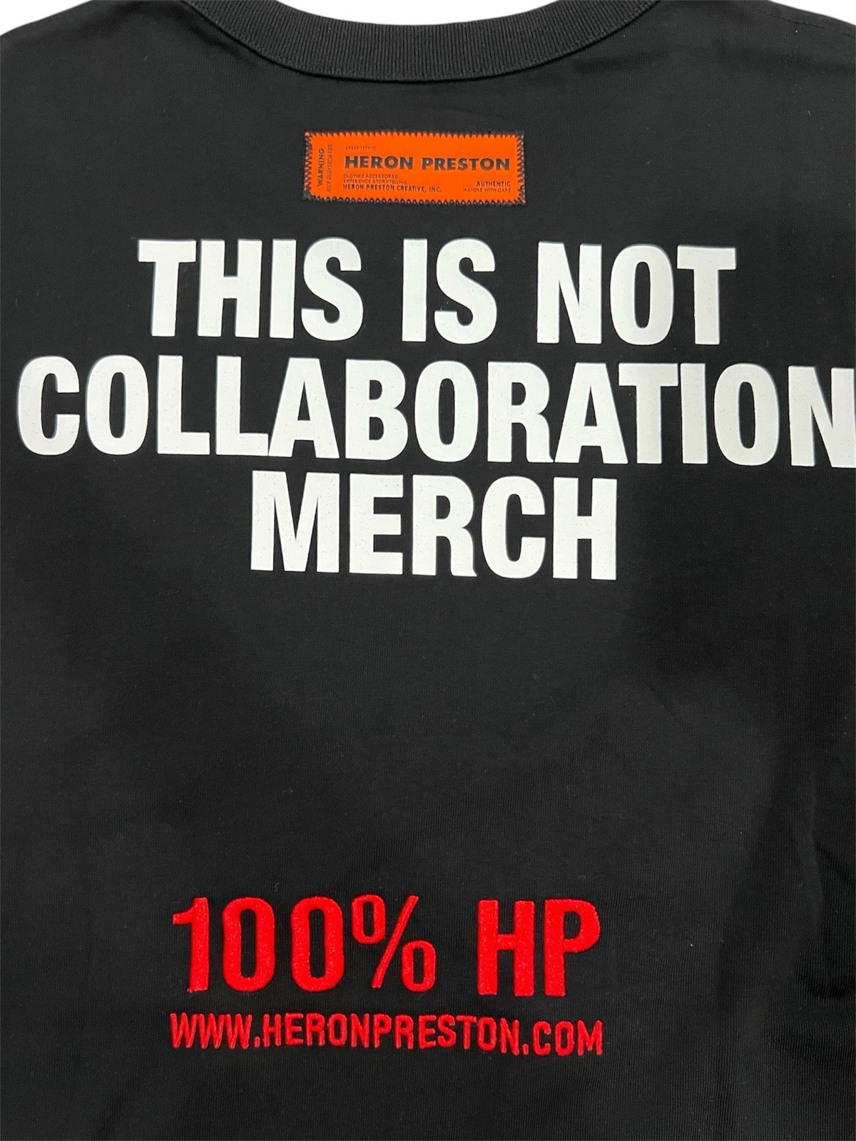 HERON PRESTON This Is Not S/s Tee Mens Apparel | Men’s Size Medium | NEW gallery