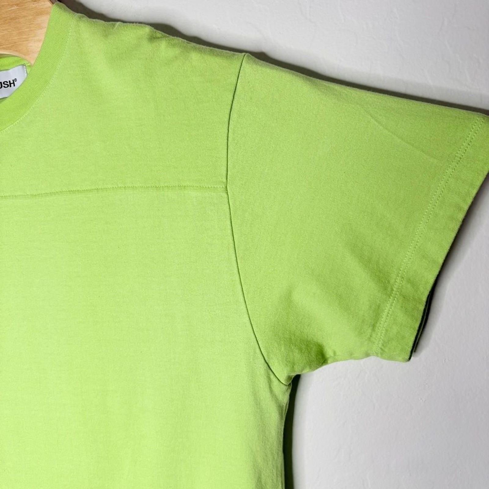 Ambush Neon Green Utility Waist Pocket T Shirt Small AW19 Japan gallery