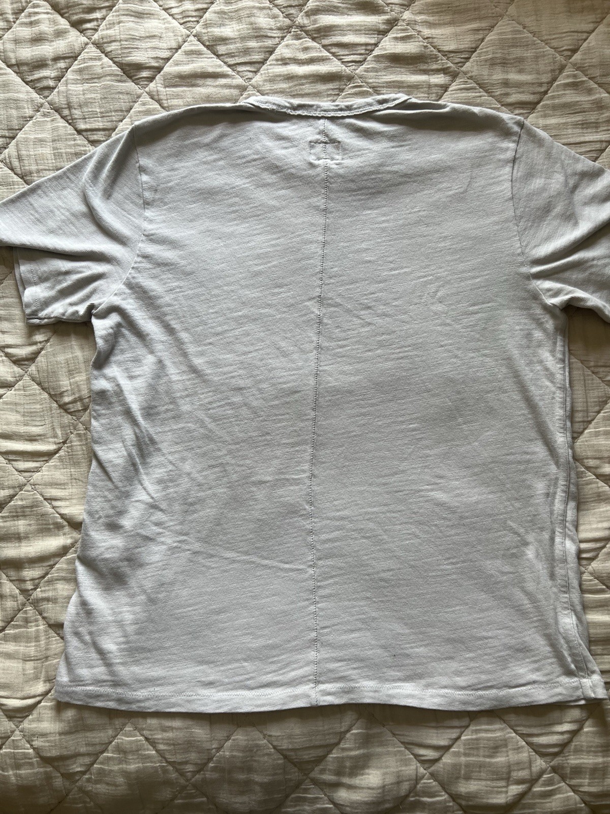 Rag & Bone Men's Short Sleeve T Shirts Grey And Light Grey Rick Grimes Season 5 gallery