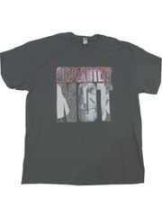 BIG LARGE mens t shirt black Imran Khan absolutely not Size XL, 42-44″ chest