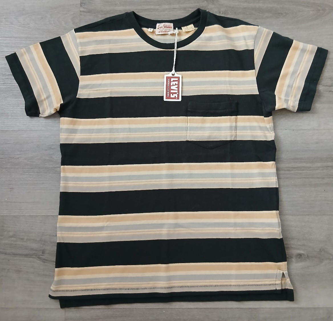 Levi's Vintage Clothing LVC 1950s Sportswear Striped T Shirt - Size S - BNWT gallery