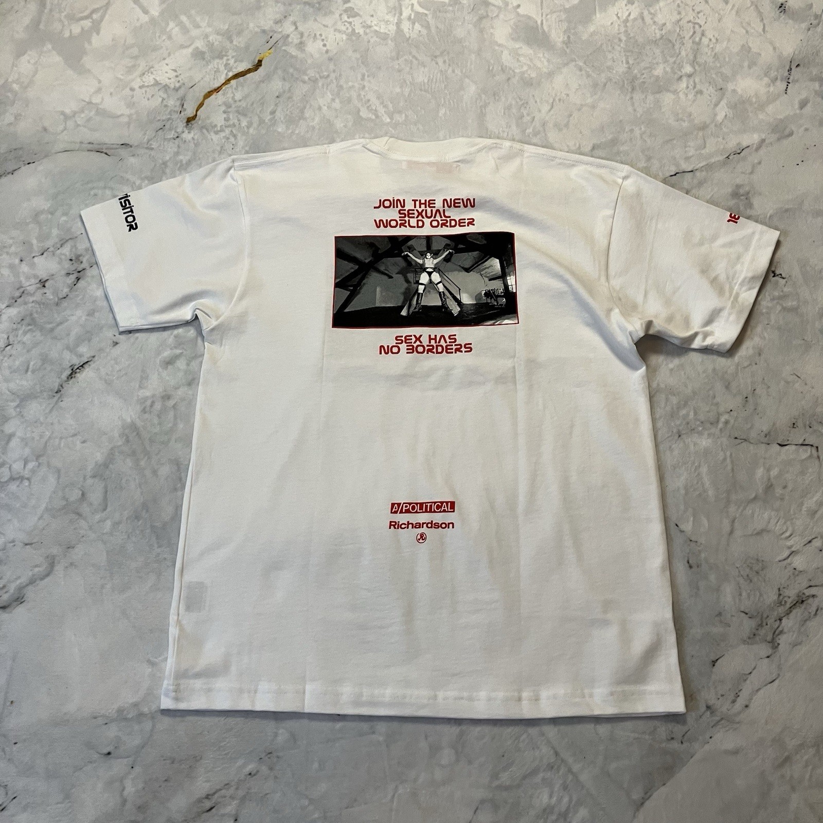 Richardson X Shirt Mens Size M White A Political X Bruce Labruce The Visitor gallery