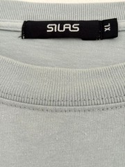 SILAS T-Shirt Light Blue Embroidered Logo XL Size