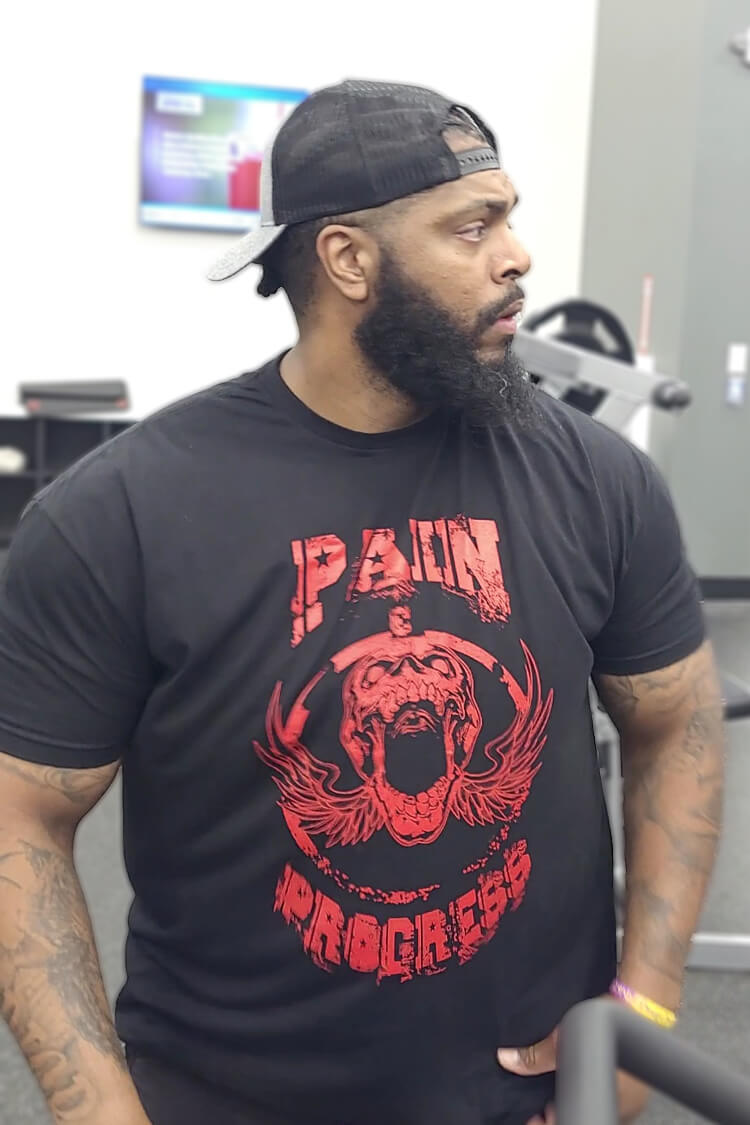 Iron Gods Pain & Progress Workout T-Shirt Gym Pump Cover Bodybuilding Gym Shirt gallery