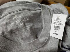 Sea World Orlando FL Ocean Animals Amusement Park Graphic T Shirt Medium NWT