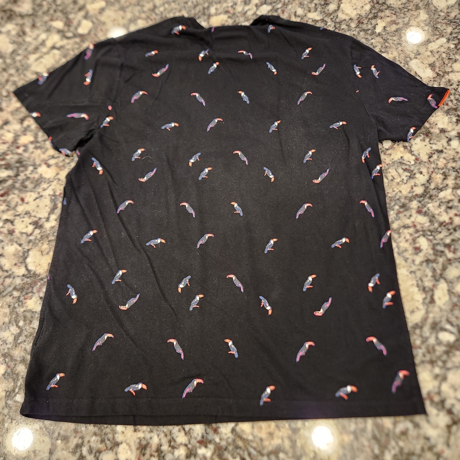 Superdry Premium Goods Toucan AOP Tee Black Size XXL See Measurements Runs Small gallery