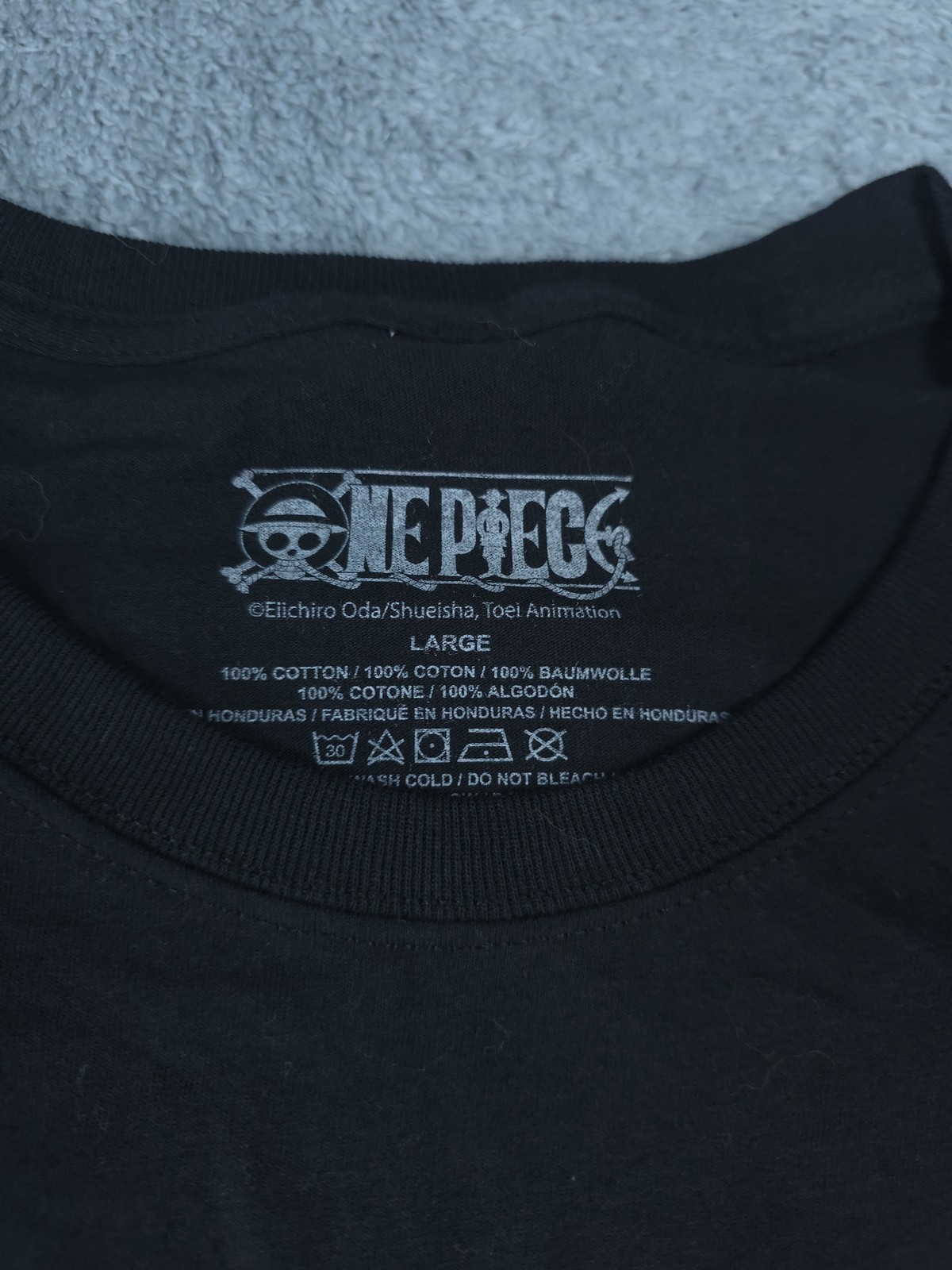 One Piece Shirt Mens Large Anime Luffy Crew Graphic Toei Animation Manga Tee gallery