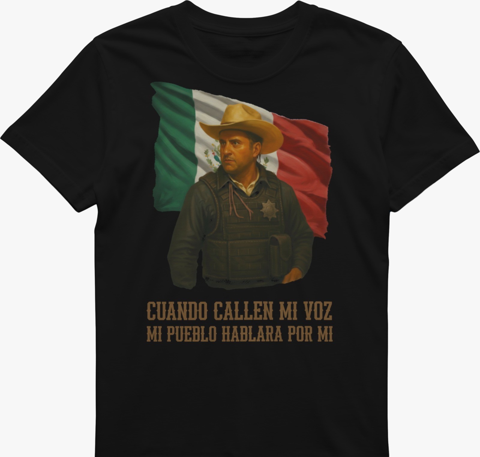 Carlos Manzo playera negra gallery