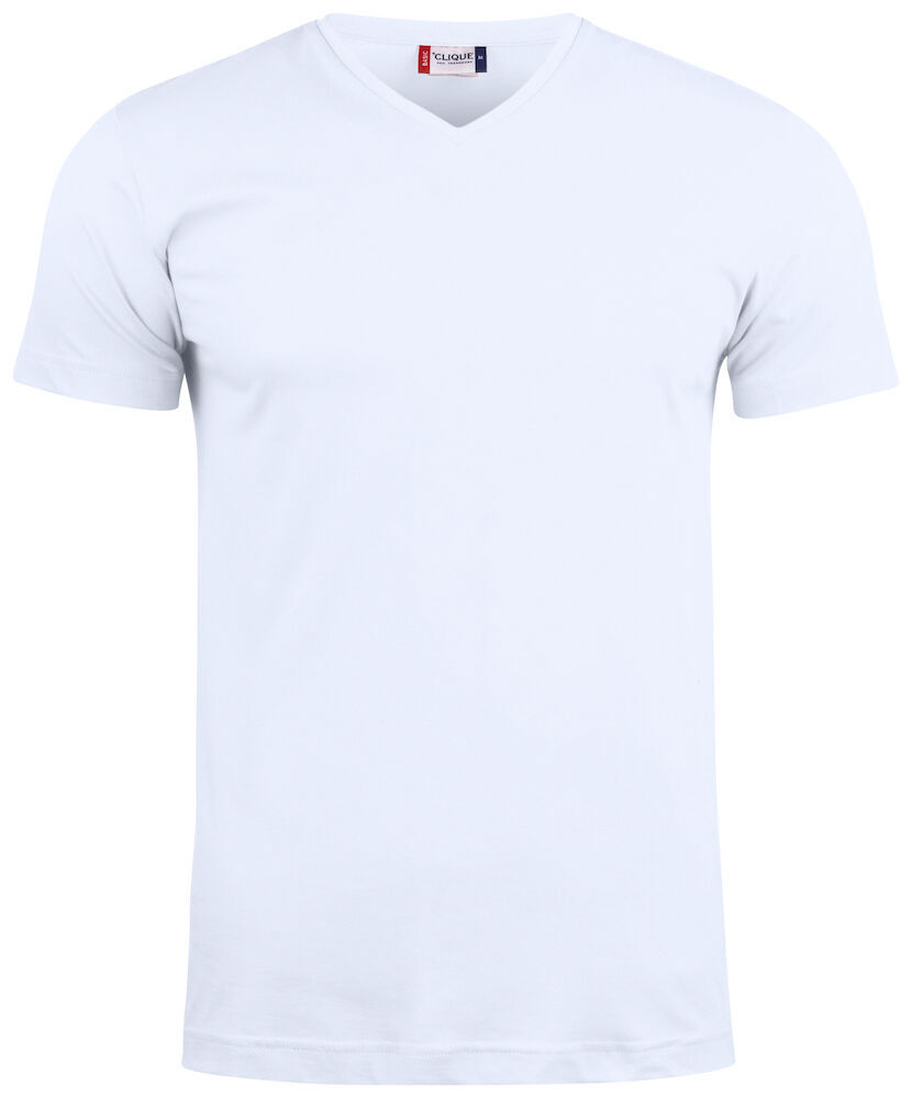 CLIQUE T-shirt BASIC-T V-NECK T-shirt SLIM FIT V-NECK sweater in cotton