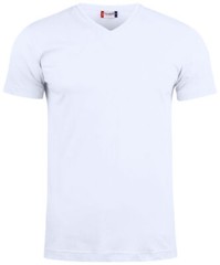 CLIQUE T-shirt BASIC-T V-NECK T-shirt SLIM FIT V-NECK sweater in cotton