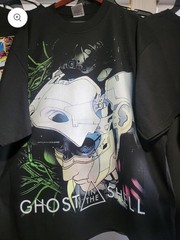 GHOST IN A SHELL A SHAKA HEAVYWEIGHT GARMET DYED T SHIRT “MODERN”