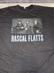 2xL Rascal Flatts Shirt Roots And Rhythm Band Concert Tee New Old Stock Country