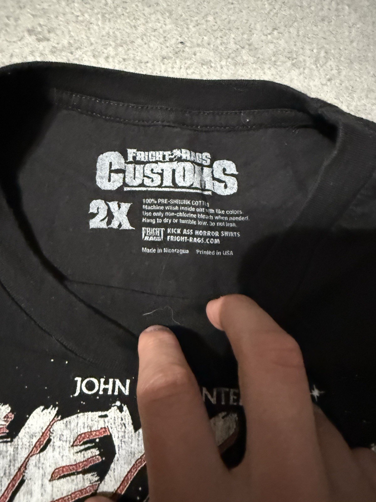 They Live Fright Rags T Shirt Size 2XL Official Horror gallery