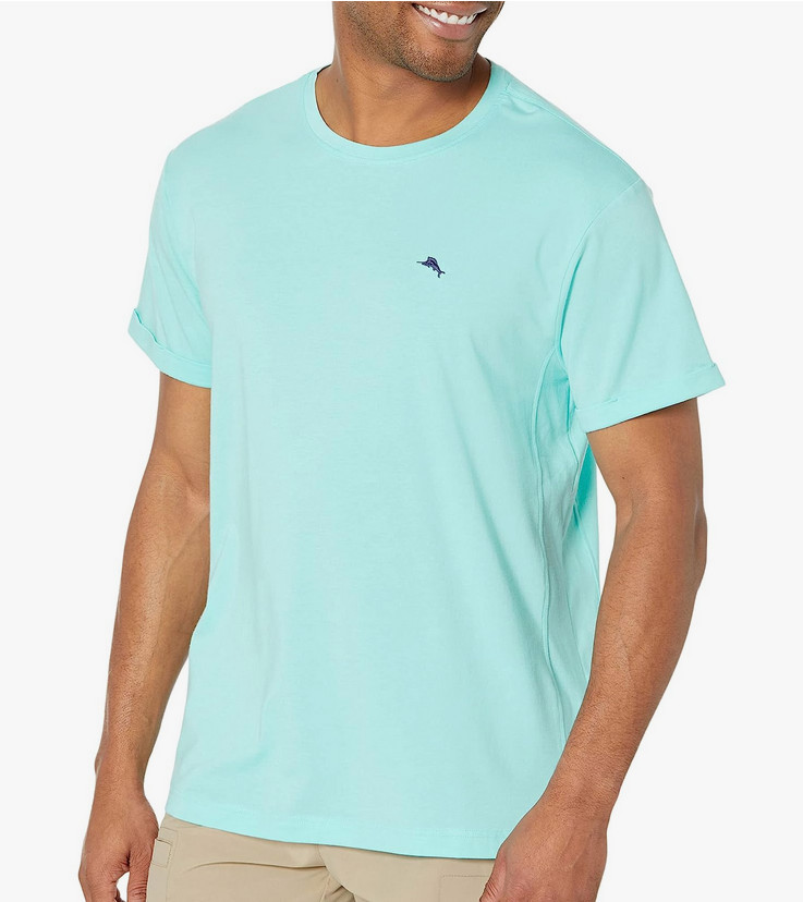 Tommy Bahama Mens Crew neck T-shirt Short sleeve Lounge shirt M L XL Blue Green gallery