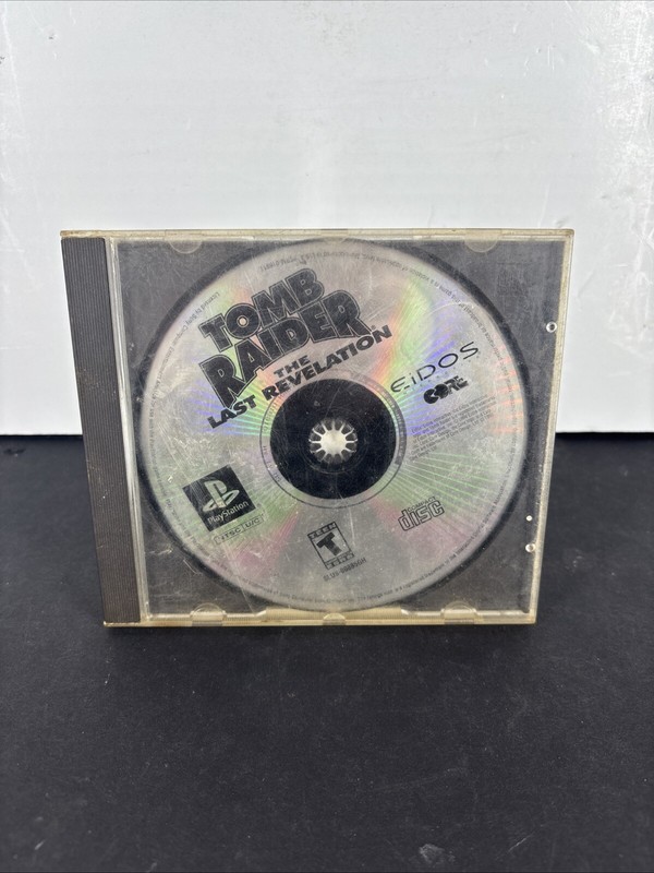 Tomb Raider The Last Revelation PS1 Video Game 1999 PlayStation Greatest Hits