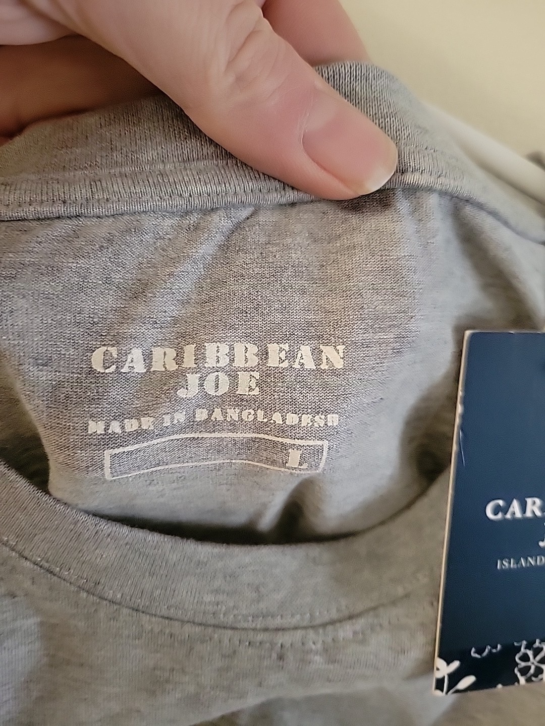 Caribbean Joe Island Supply T Shirt NWT Size Large Beach Logo gallery