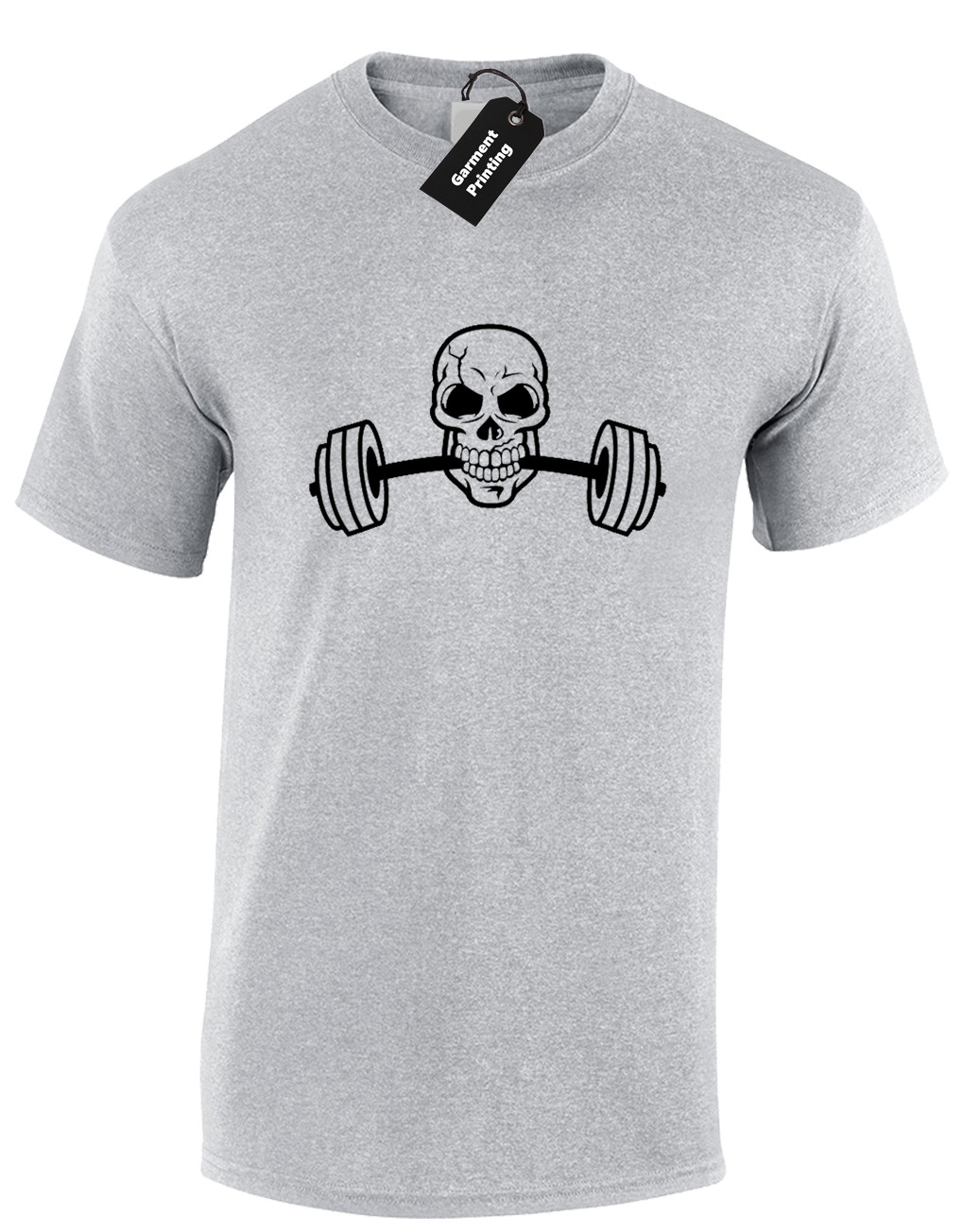 Skull Lifting Gym Training Mma Bodybuilding Weights Unisex T-Shirt gallery