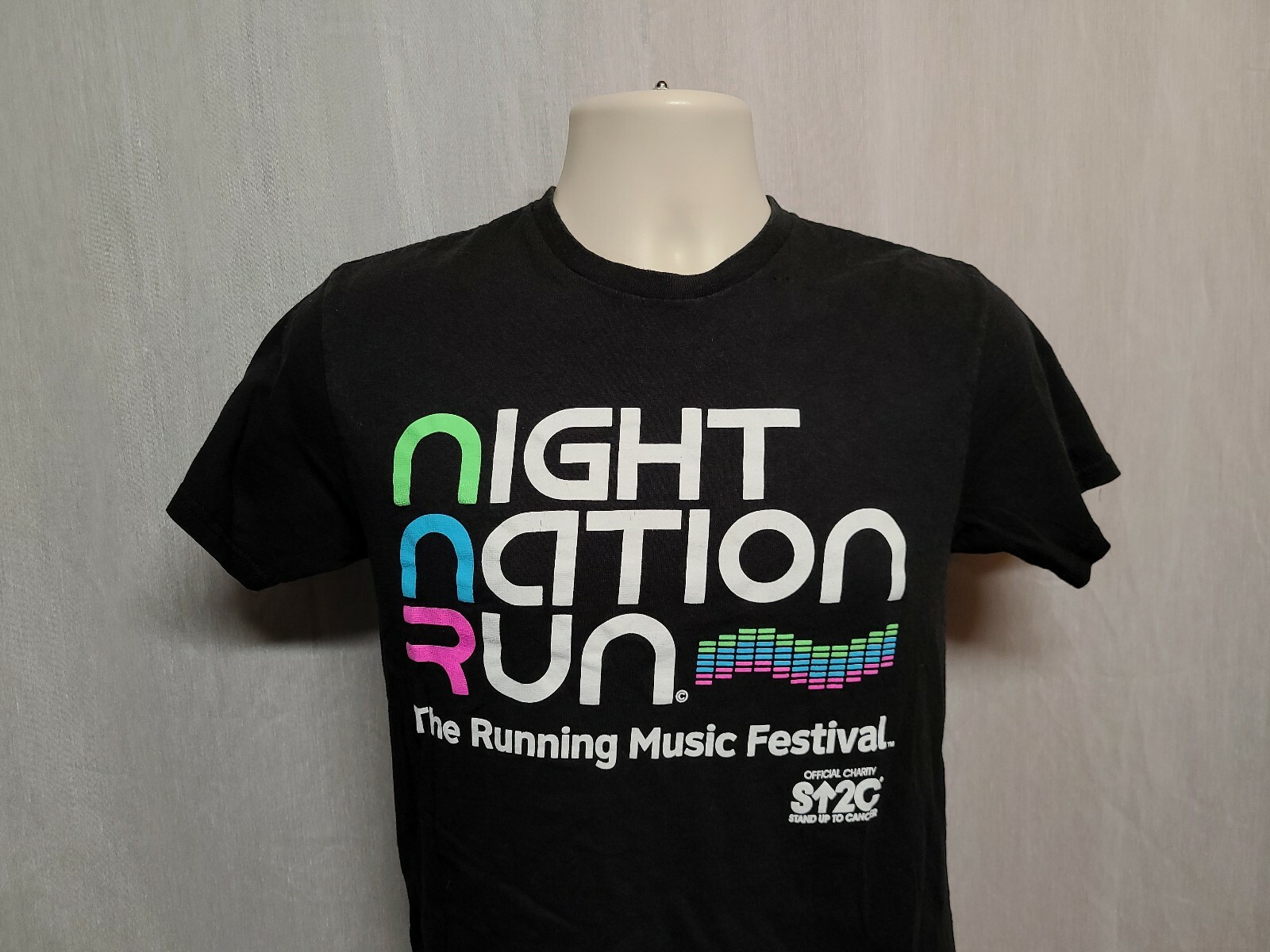 Night Nation Run The Running Music Festival Adult Small Black TShirt gallery
