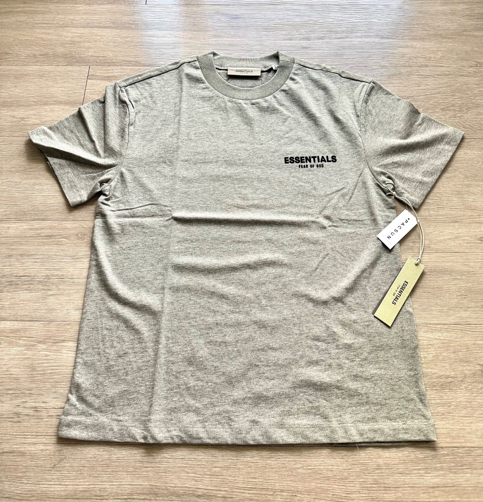 Essentials Fear of God S22 3 Colors Shirts (Black/ Light/ Dark Grey) All Size gallery