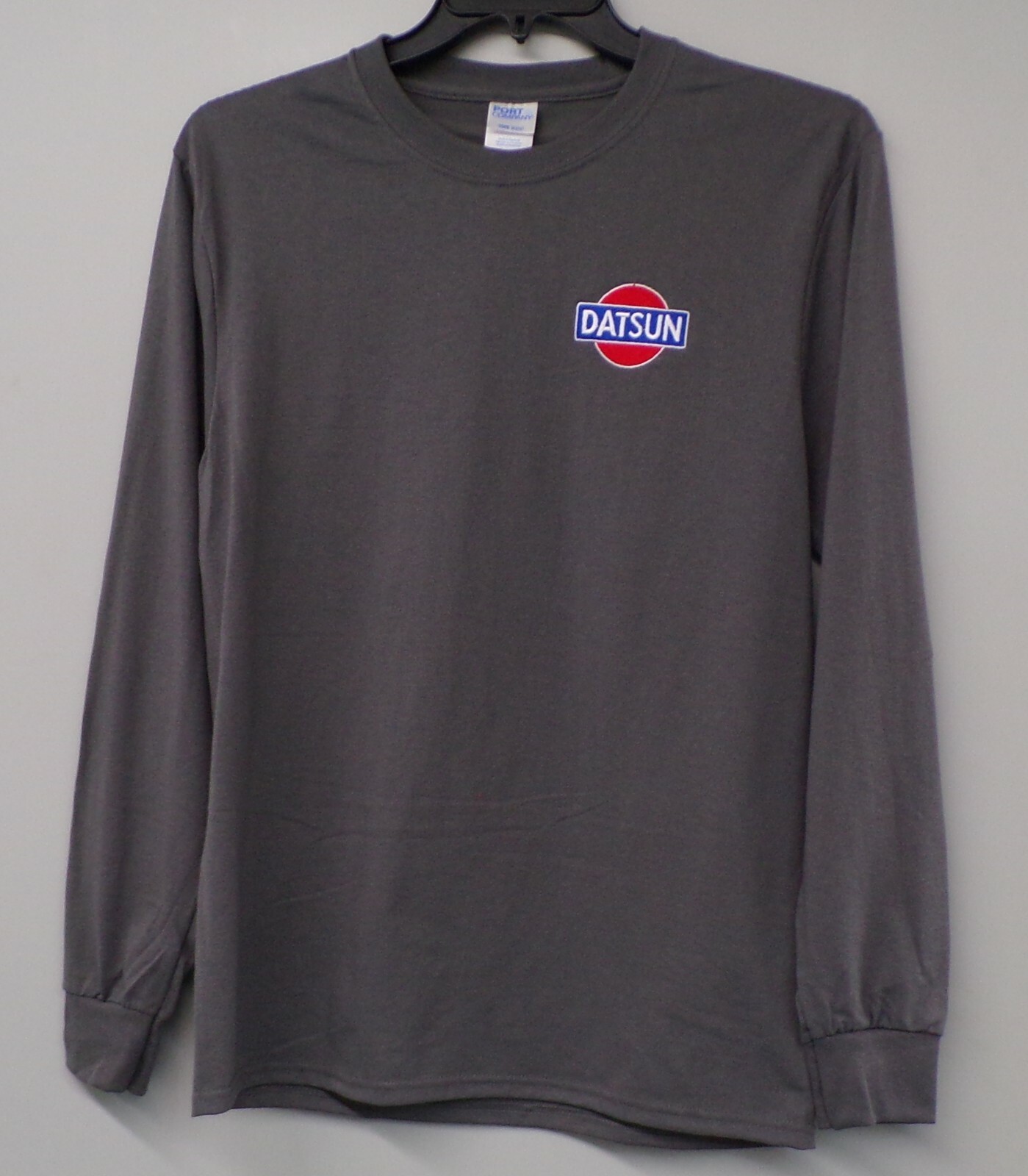 DATSUN Old Logo Embroidered Long Sleeve T-Shirt S-6XL, LT-4XLT Nissan New gallery