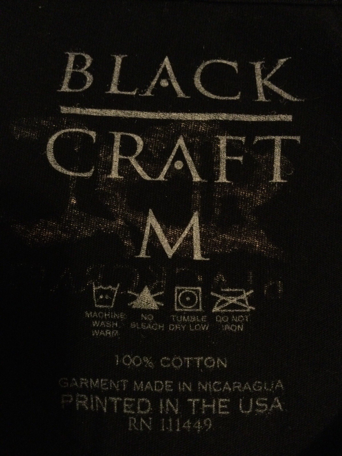 Black Craft Cult - “End Of Days” - Black Shirt - M - Gothic gallery