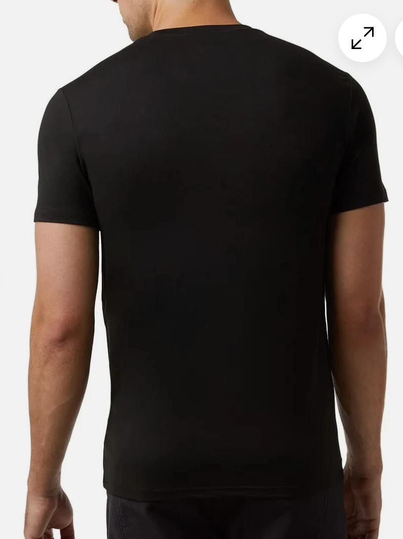 3 PACK - 32 DEGREES COOL MEN'S SHORT SLEEVE CREW NECK SHIRT BLACK Large gallery