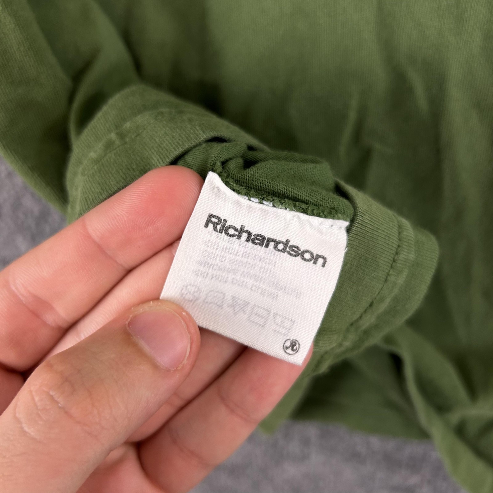 Richardson Shirt Men Large Candy Chipmunk Cartoon Graphic Tee Green Streetwear gallery