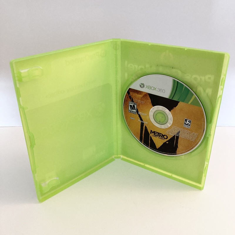 Xbox 360 Metro Last Light Disc Game