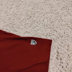 Kuhl Shirt Mens Medium Red Rust Wildfibre Organic Cotton Hiking Travel Gorpcore