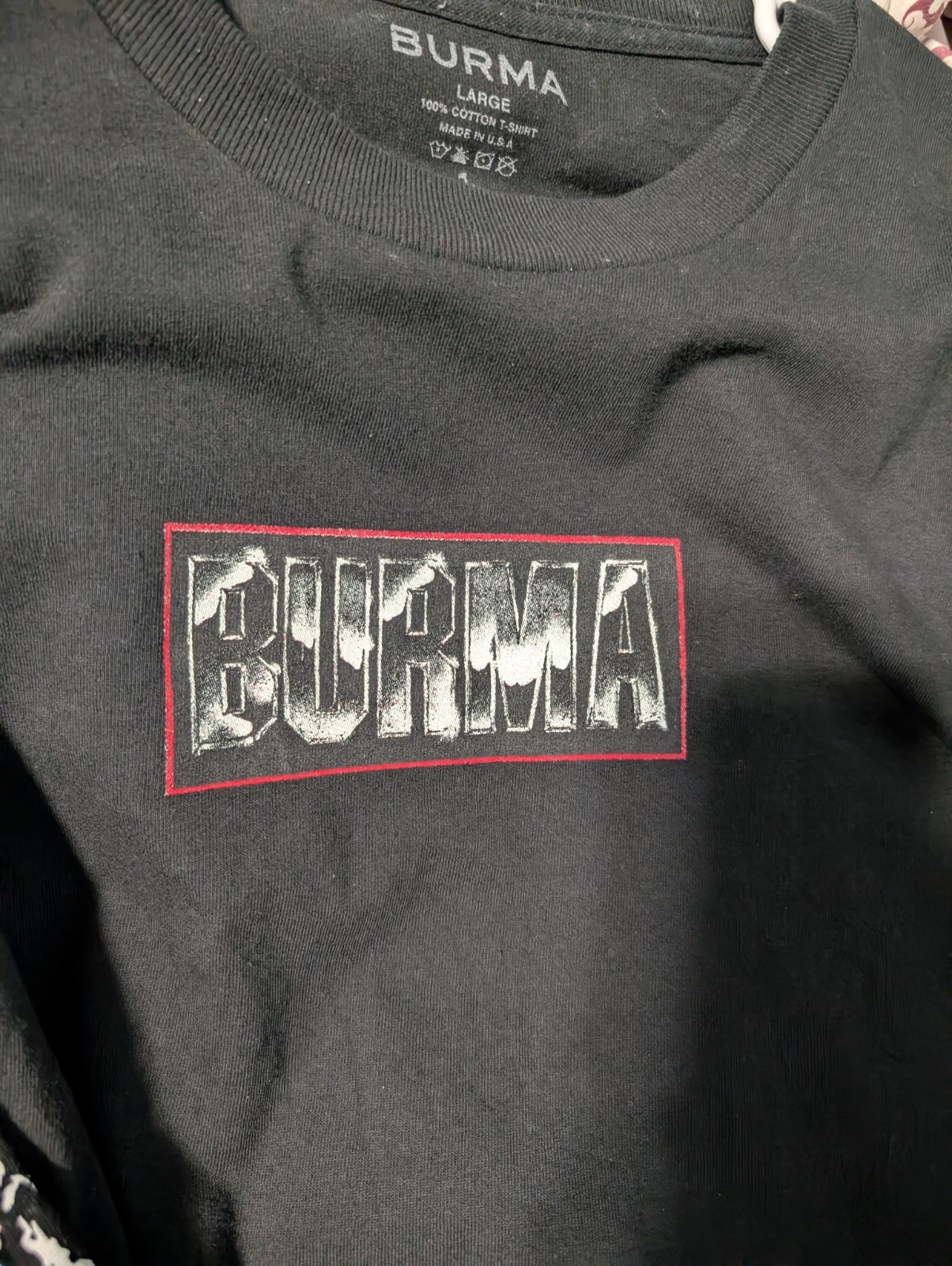 Burma Mfg. Men's Long Sleeve Size. L 100% Cotton gallery