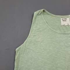 Reverse Threads Shirt Mens XL Sleeveless Tank Knit Pullover Tie Dye Green