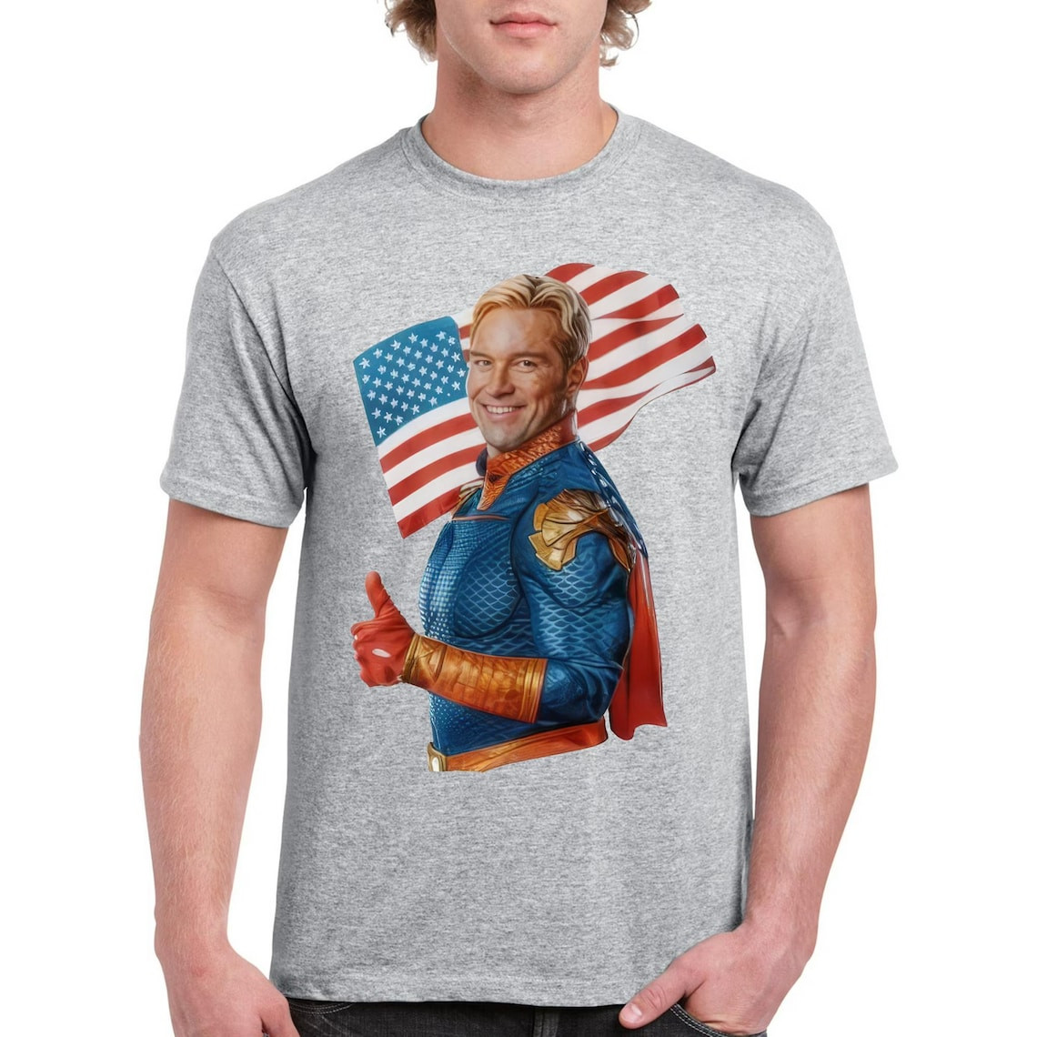 Homelander Prisoner The Boys T-Shirt Fan Gift TV Series Tee
