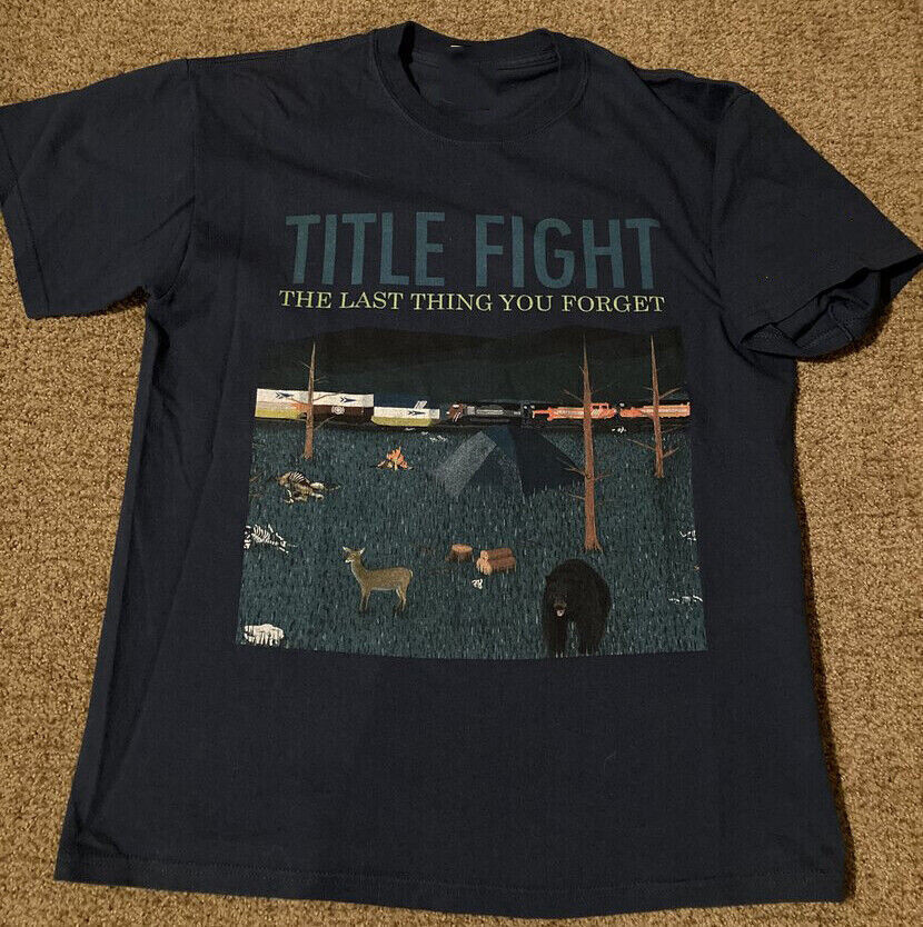 Title Fight The Last Thing You Forget Short Sleeve T Shirt Full Size S-5XL