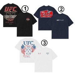 UFC Freedom 250 Merch Flags White Two Sided Unisex T-Shirt reprint