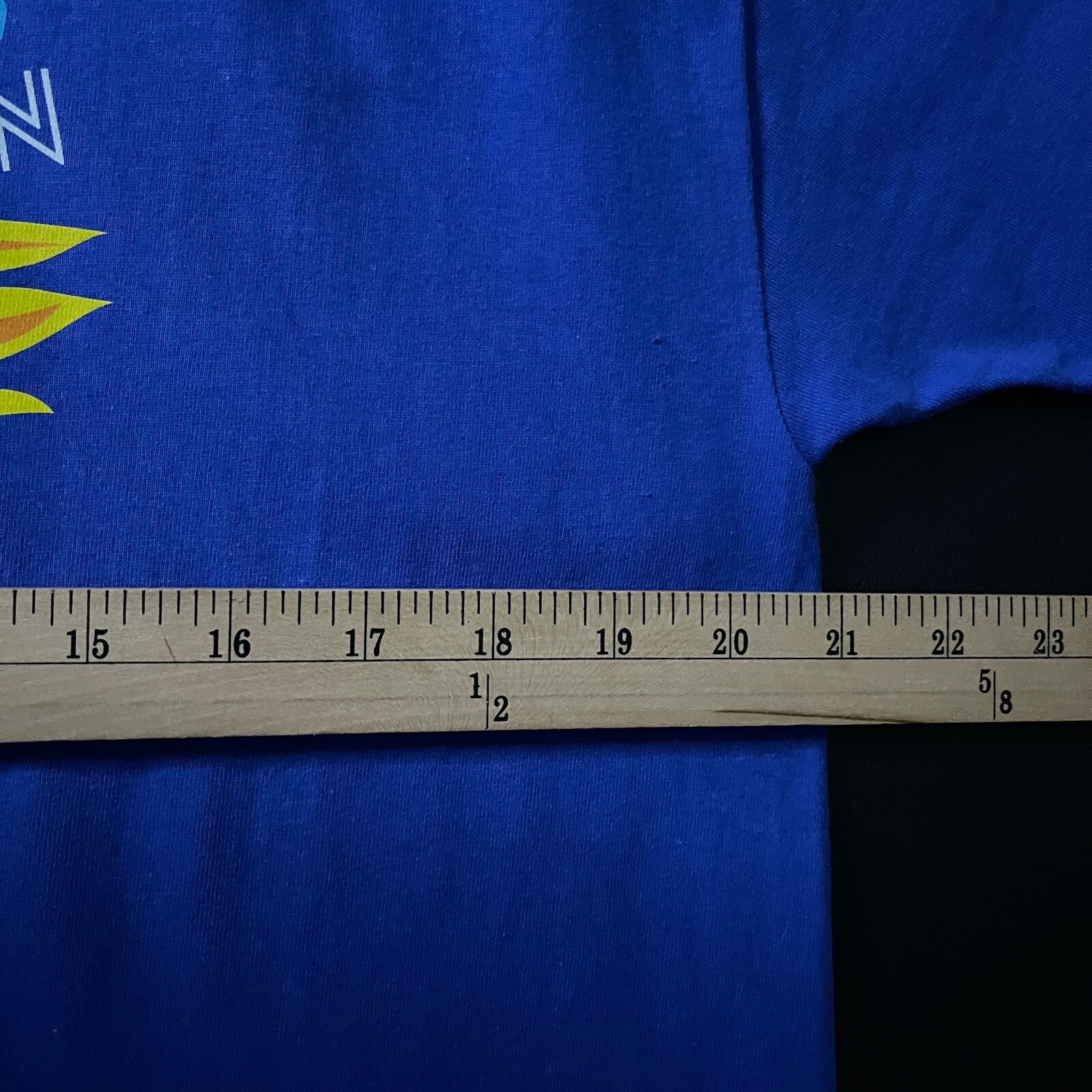 Hanes Authentic Mens Royal Blue Short Sleeve T-Shirt Seniors 2022 Size L gallery