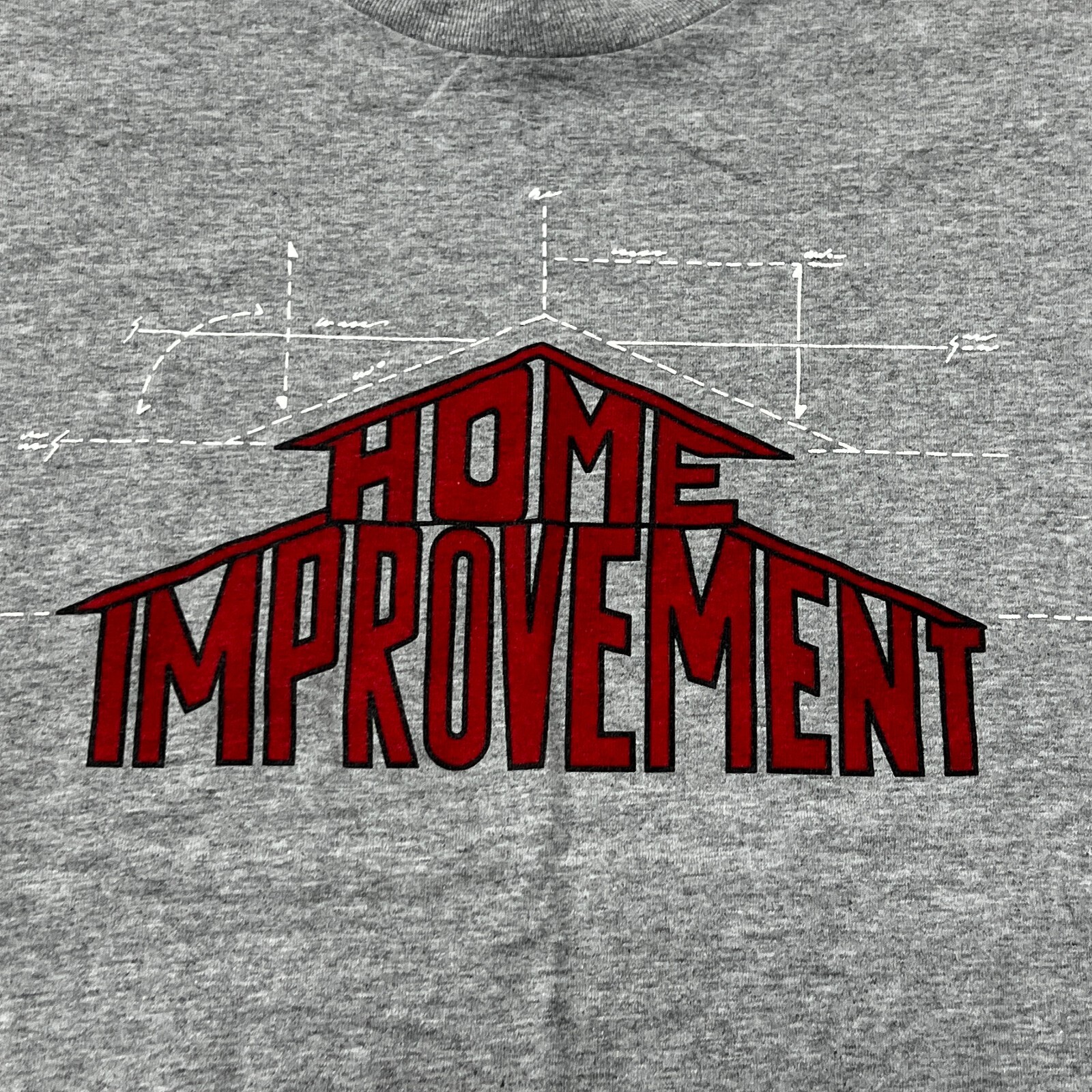 Home Improvement TV Show T-Shirt Mens Small USA Vintage 90s Gray Disney Store gallery