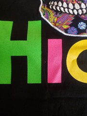Create 2mrw “Stack Um High” Embroidery Mens TShirt Size Medium