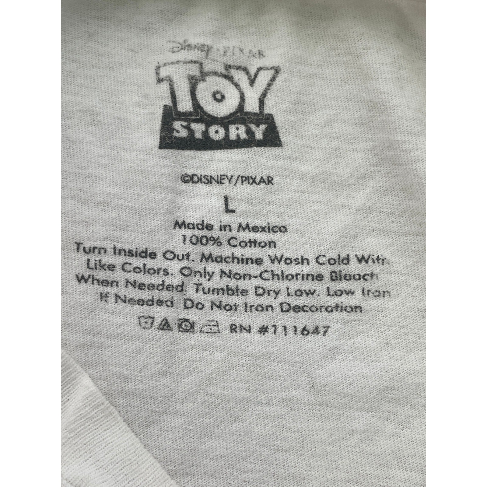 Pizza Planet Disney Pixar Toy Story Food & Fun Space Port T-Shirt Men's LARGE gallery