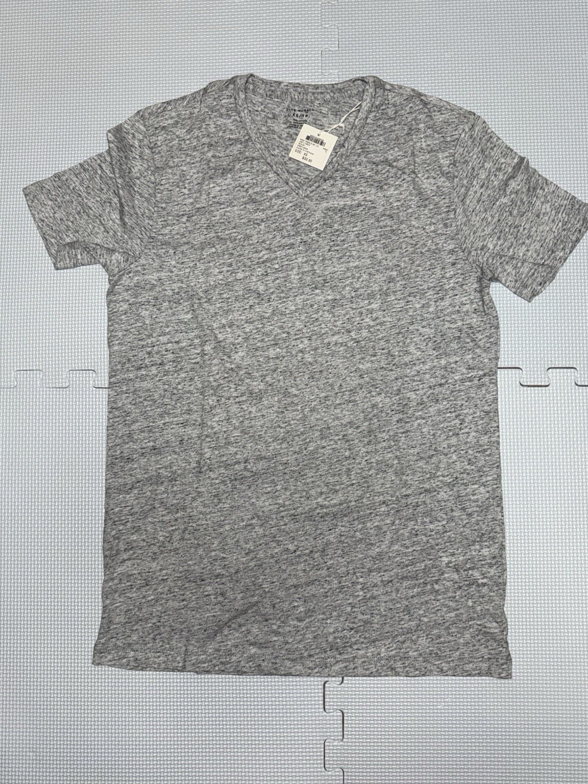 Club Monaco Men’s Joe V-neck Tee Grey Size X-Small NWT Free Ship Retail $32.50 gallery