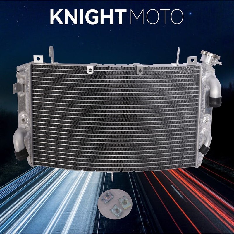 Knightmoto Compatible with Yamaha YZF R1 YZF-R1 2009-2014 New Aluminum Radiator